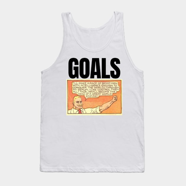 Goal-Setting Tank Top by Desert Owl Designs